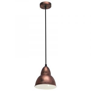 Kupfer industrielle Pendelleuchte Metall, Liana