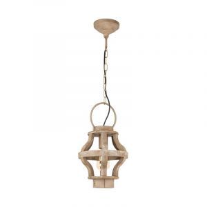 Holz Pendelleuchte Braun, Adriano