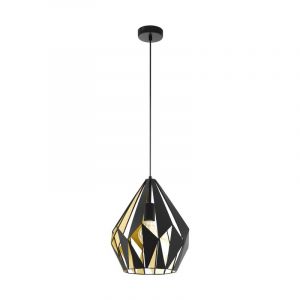 Schwarze moderne Pendelleuchte Metall, Acri
