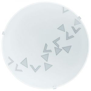 Weiße Deckenlampe Glas, Bada