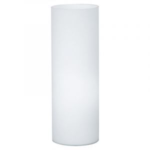 Weiße design Tischleuchte Glas, Basken, mit Schalter