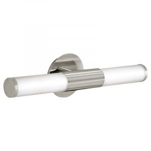 Nickel moderne Spiegelbeleuchtung Glas, Euska, IP44