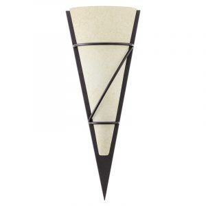 Braune design Wandleuchte Glas, Gali