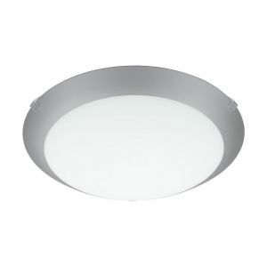 Weiße Deckenlampe Glas, Bada