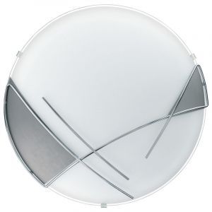 Weiße Deckenlampe Glas, Jara
