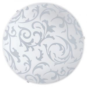 Weiße Deckenlampe Glas, Quivir