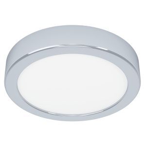 Chrom Badezimmer Deckenleuchte Kunststoff, Geraldo, 11W, 3000K LED, IP44