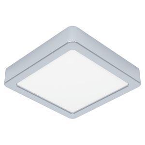 Chrom Badezimmer Deckenleuchte Kunststoff, Geraldo, 11W, 3000K LED, IP44