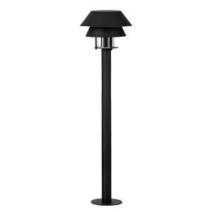 Schwarze Außenleuchte Stahl, Cindy, IP65
