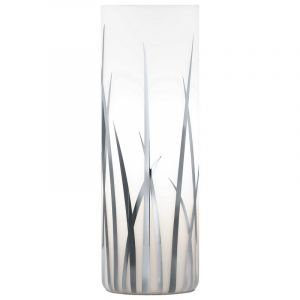 Chrom design Tischleuchte Glas, Ilyas, mit Schalter
