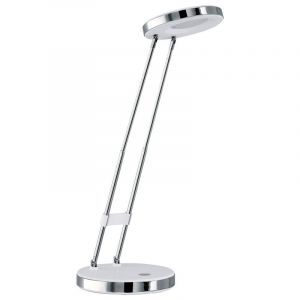 Weiße moderne Schreibtischlampe Kunststoff, Arie, 3W, 3000K LED, mit Schalter