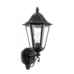 Schwarze antik Außenleuchte Aluminium, Leanna, IP44