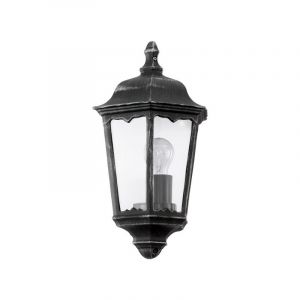 Schwarze antik Außenleuchte Aluminium, Leanna, IP44