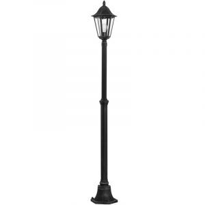 Schwarze antik Außenleuchte Aluminium, Leanna, IP44