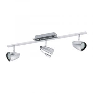 Chrom design Deckenstrahler Kunststoff, Akke