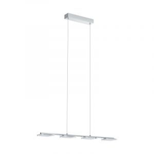 Chrom moderne Pendelleuchte Kunststoff, Pace, 5W, 3000K LED