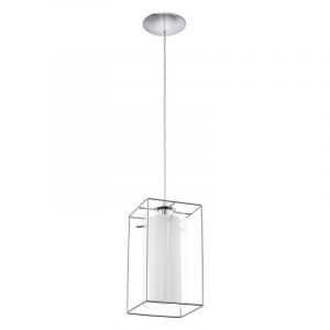Chrom industrielle Pendelleuchte Glas, Aprica