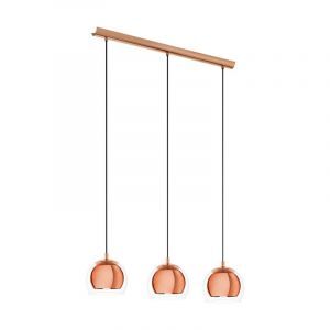 Kupfer design Pendelleuchte Glas, Iroma