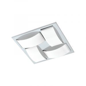 Chrom Wandleuchte Glas, Almina, 5W, 3000K LED, IP44