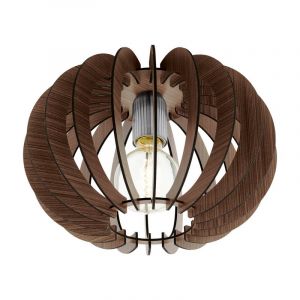 Braune design Deckenleuchte Holz, Kiran