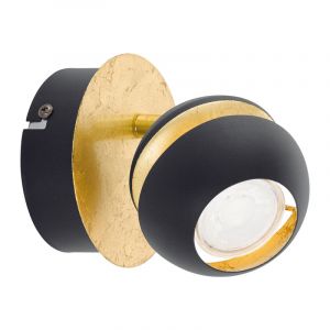 Goldene moderne Deckenstrahler Stahl, Josse