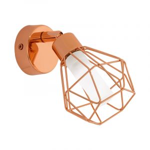 Kupfer industrielle Deckenstrahler Stahl, Zinedine