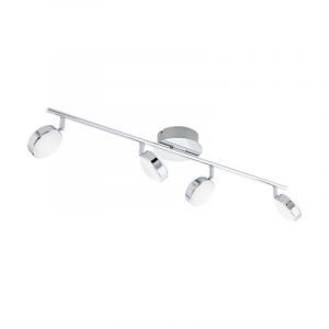 Chrom moderne Deckenstrahler Stahl, Tjark, 5W, 3000K LED