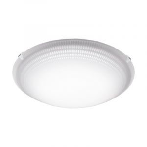 Weiße moderne Deckenleuchte Glas, Armen, 11W, 3000K LED