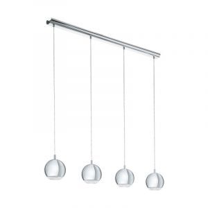 Chrom design Pendelleuchte Kunststoff, Ayse