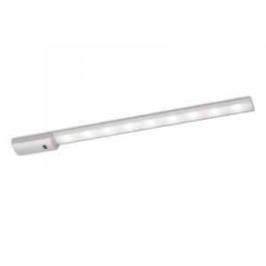 Silberne Küchenschrankbeleuchtung Aluminium, Veroni, 8W, 4000K LED