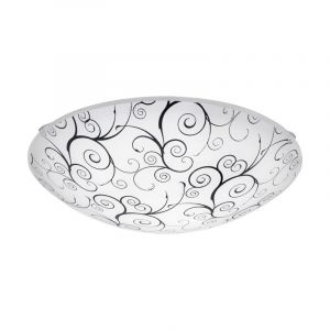 Weiße Deckenleuchte Glas, Bennet, 11W, 3000K LED