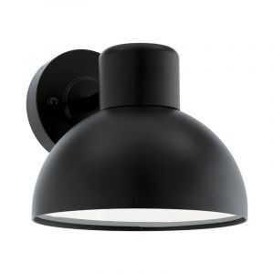 Schwarze Außenleuchte Kunststoff, Bessel, IP44