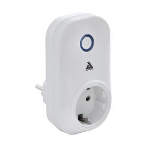 Weißer intelligenter Stecker Mete
