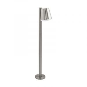 Silberne moderne Außenleuchte Edelstahl, Aiden, IP44