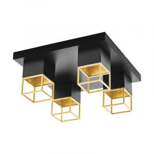 Goldene moderne Deckenlampe Stahl, Jovanny
