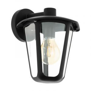 Schwarze Außenleuchte Aluminium, Jowi, IP44