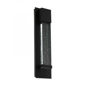 Schwarze moderne Außenleuchte Aluminium, Yvanca, 3W, 3000K LED, IP44