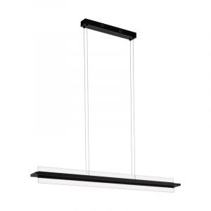 Schwarze moderne Pendelleuchte Aluminium, Twan, 14W, 3000K LED