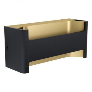 Goldene moderne Wandleuchte Aluminium, Oleg, 10W, 3000K LED