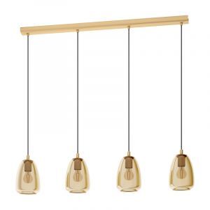 Bernstein design Pendelleuchte Glas, Fredericus