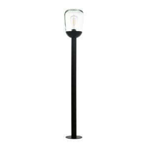 Schwarze moderne Außenleuchte Aluminium, Kerwin, IP44