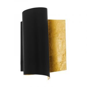 Goldene moderne Wandleuchte Stahl, Oktay