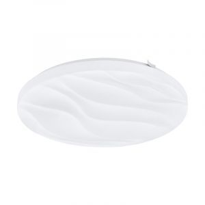 Weiße Deckenlampe Stahl, Aniel, 17W, 3000K LED