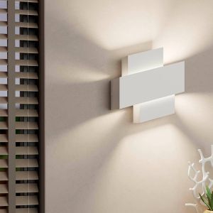 Weiße design Wandleuchte Aluminium, Kylie