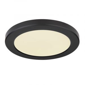 Schwarze Deckenlampe Kunststoff, Cage, 18W, in Lichtfarbe einstellbare LED