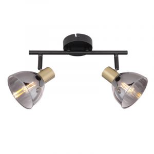 Goldene moderne Deckenstrahler Glas, Arthur