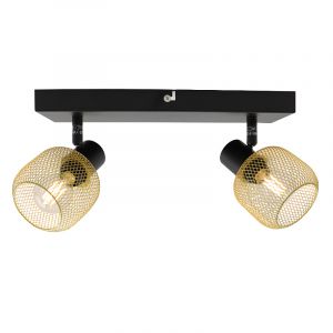 Industrielle Deckenstrahler Gold, Emado