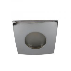 Aluminium Badezimmer Einbaustrahler Chrom, Pelle, IP44