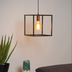 Schwarze Pendelleuchte Modern, Arthur
