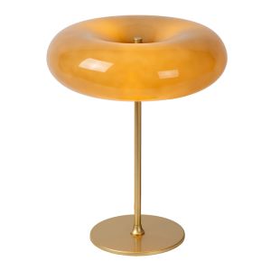 Taupe Tischleuchte Retro, Sentino, mit Schalter